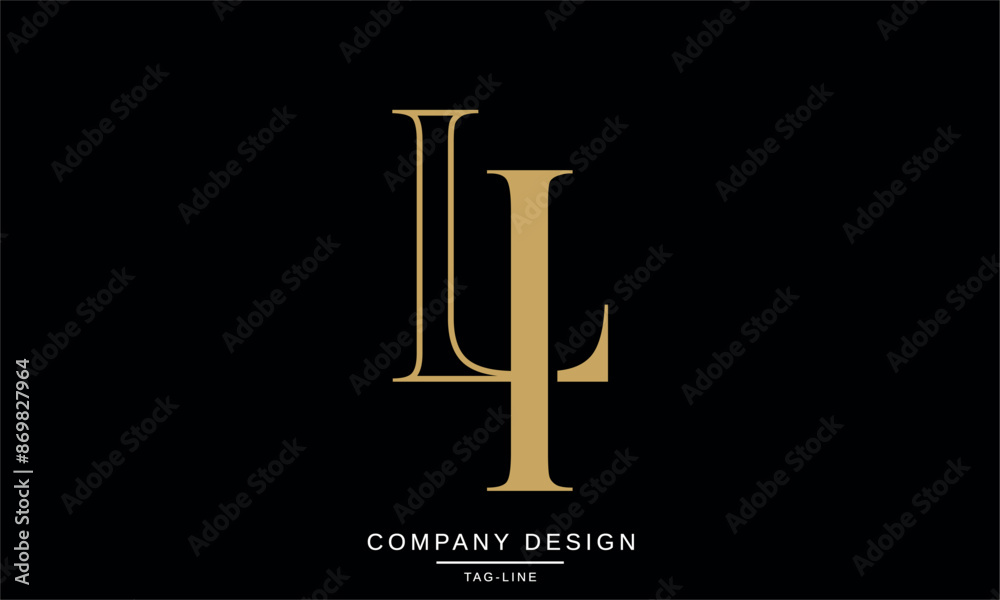 LI, IL Abstract Letters Logo Monogram Design Font Icon Vector Initials LI, IL Abstract Letters Logo Monogram Design Font Icon Vector Initials