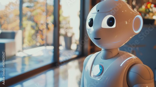 Robot and virtual reality, Integration of Artificial Intelligence into people's lives at home with the future.