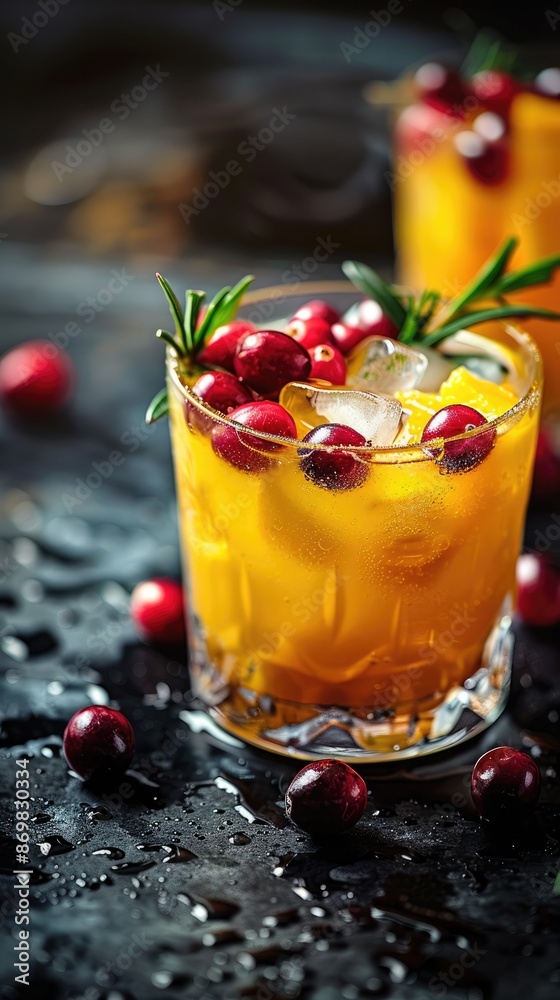 Cool Off with a Delicious Mango Cranberry Cocktail Cool Off with a Delicious Mango Cranberry Cocktail