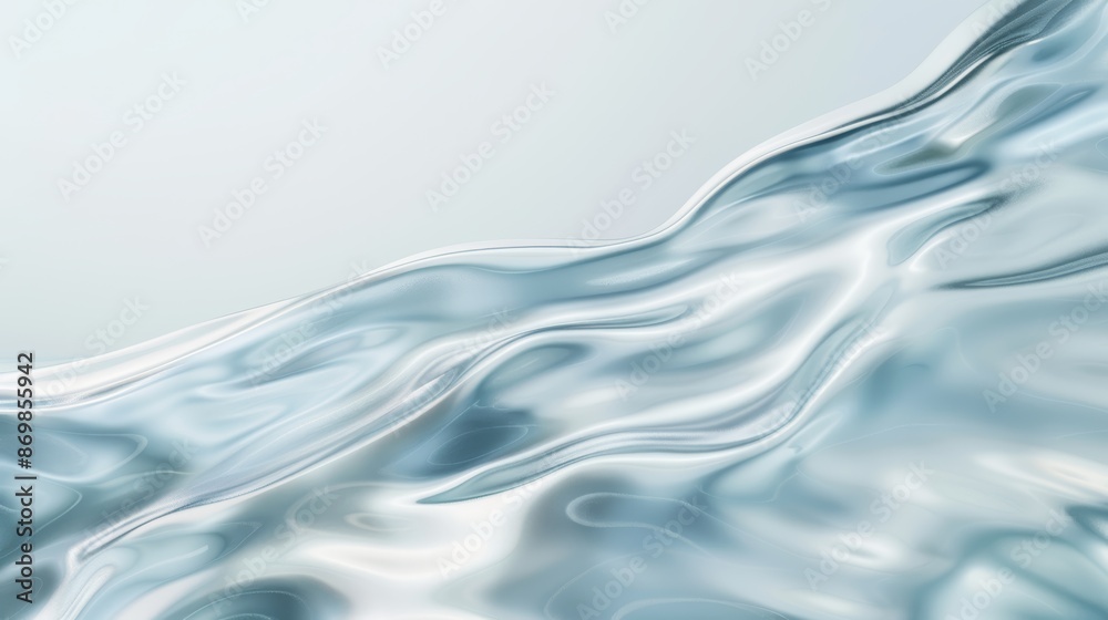 Panoramic transparent water with ripples, abstract wave texture, clean and serene aquatic background Panoramic transparent water with ripples, abstract wave texture, clean and serene aquatic background
