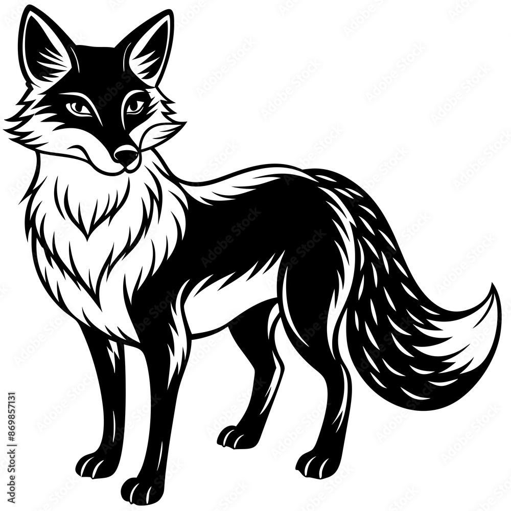 illustration of a fox