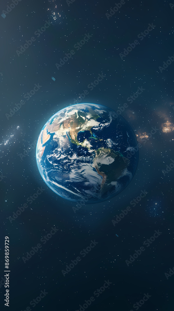 Fototapeta premium Earth from space