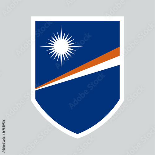 Marshall Islands Flag Shield Shape Frame Free Download Marshall Islands Flag Shield Shape Frame - GFXLoad