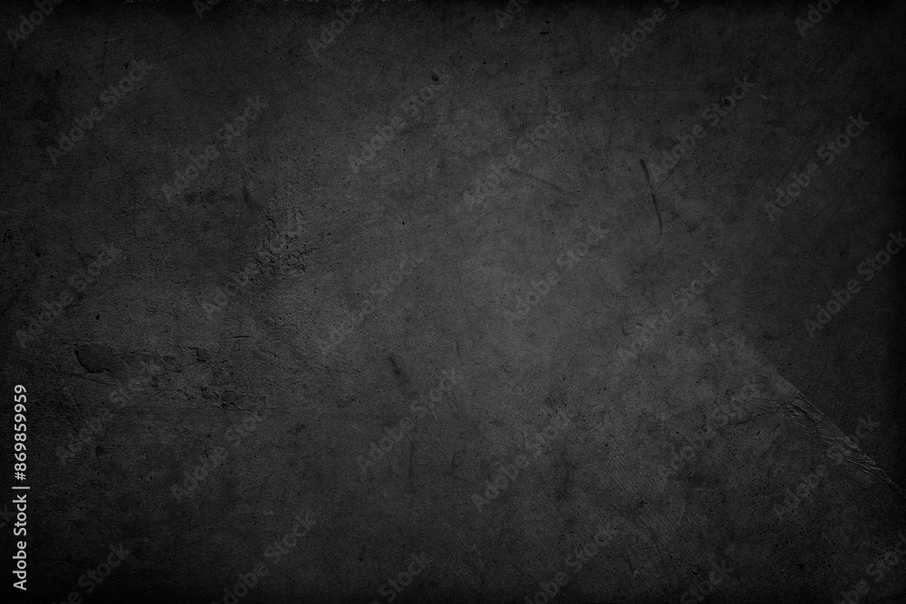 Dark grey textured concrete wall background