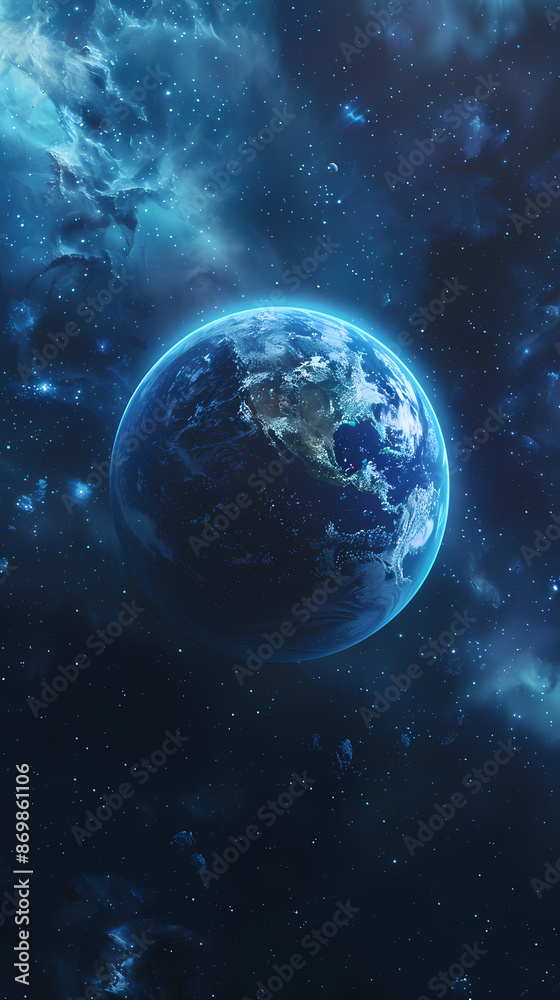 Fototapeta premium Earth from space