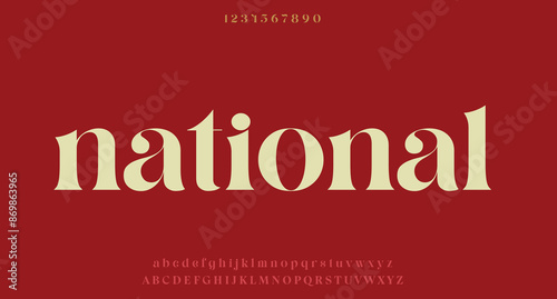 Vector luxury wedding alphabet letters font typography elegant classic serif fonts decorative vintag 