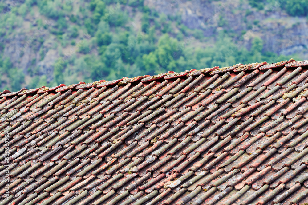 Roof tiles from Otternes Roof tiles from Otternes