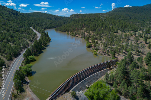 San Fransisco Reservoir Lake Near Williams Arizona, America, USA