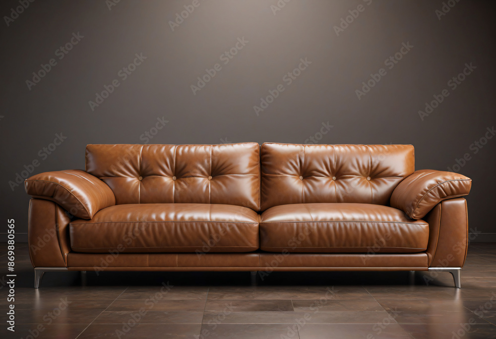 Fototapeta premium leather sofa