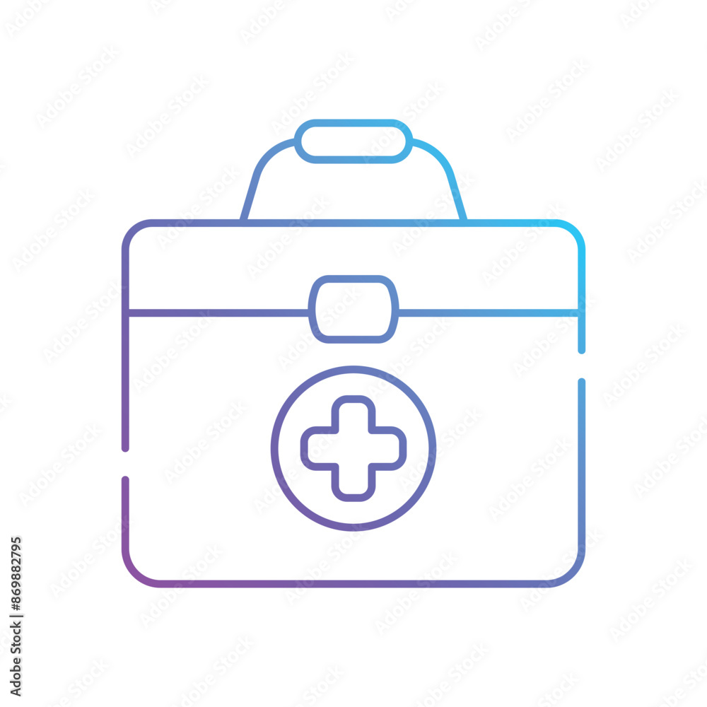 First Aid Kit vector icon First Aid Kit vector icon