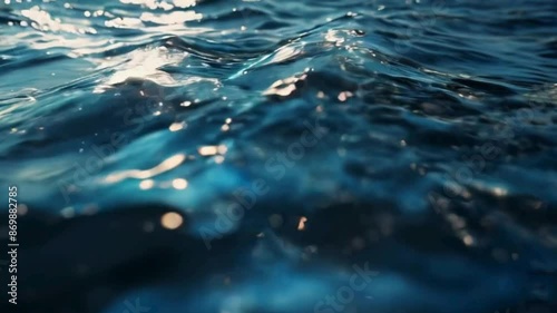 water drops on the water