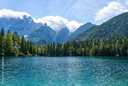 Lago inferiore di Fusine, Tarvisio photo