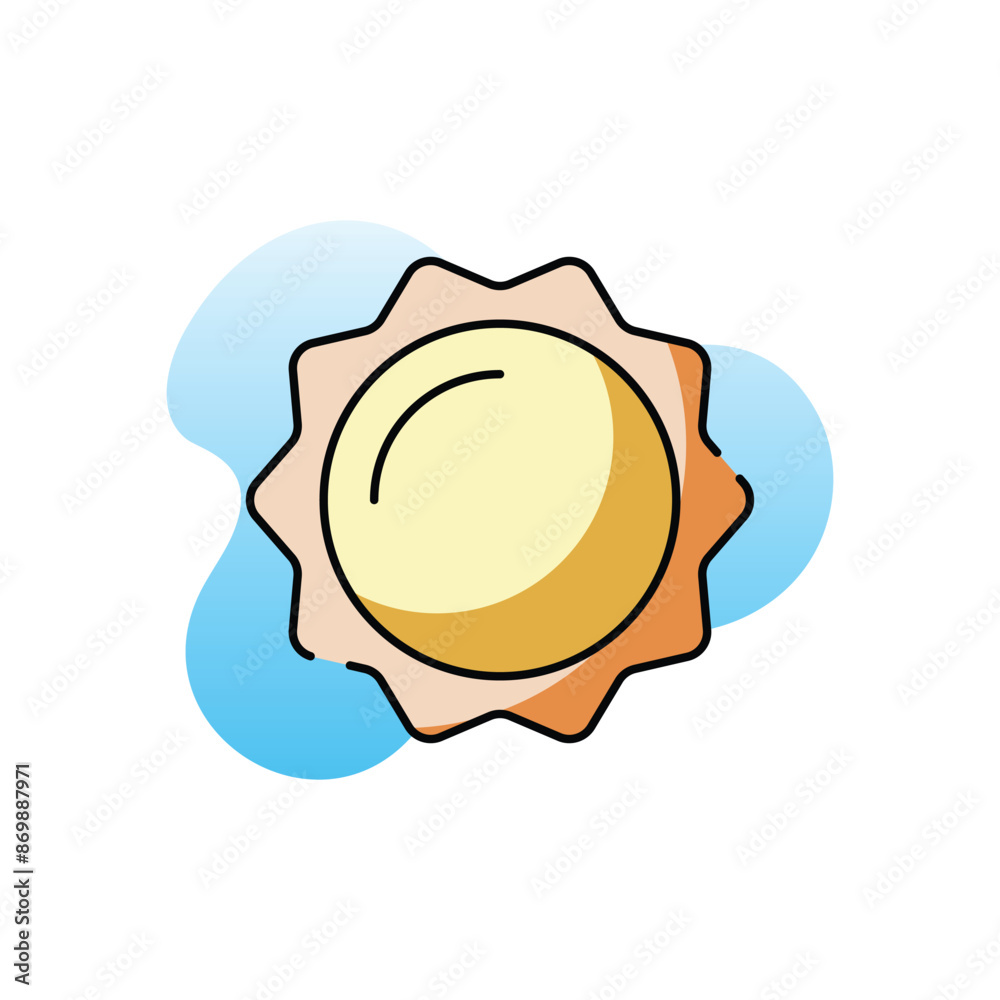 Sun vector icon Sun vector icon