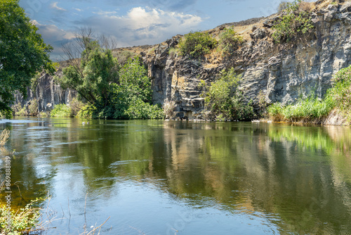 Adala Volcanic Canyon. The canyon, also known as 