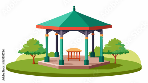 gazebo on the hill