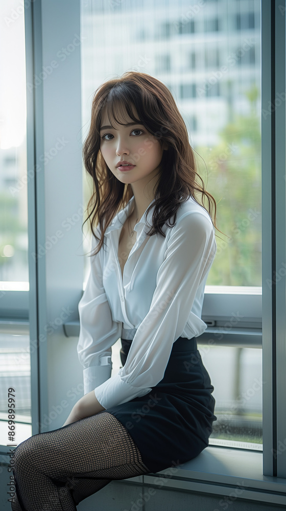 スーツ姿の女性 スーツ姿の女性