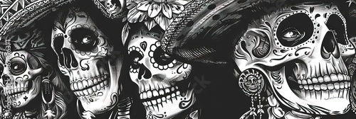 Day of the dead concept