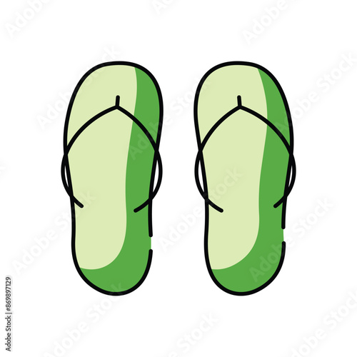 Flip Flops vector icon