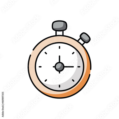 Stopwatch vector icon