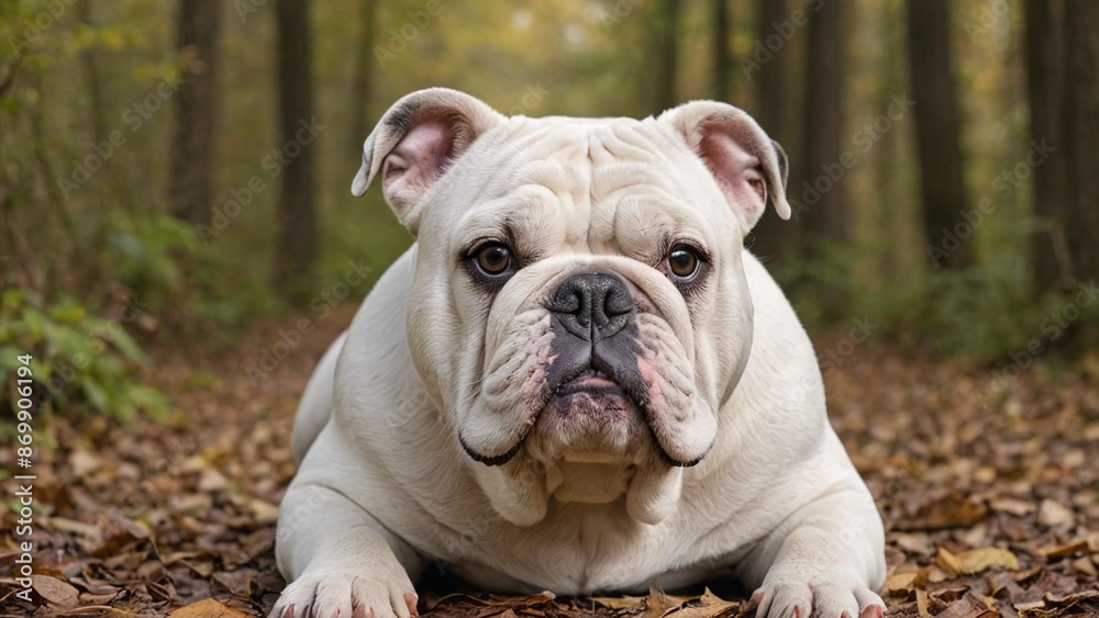 Majestic Bulldog Capturing Strength and Loyalty in Monochrome Majestic Bulldog Capturing Strength and Loyalty in Monochrome