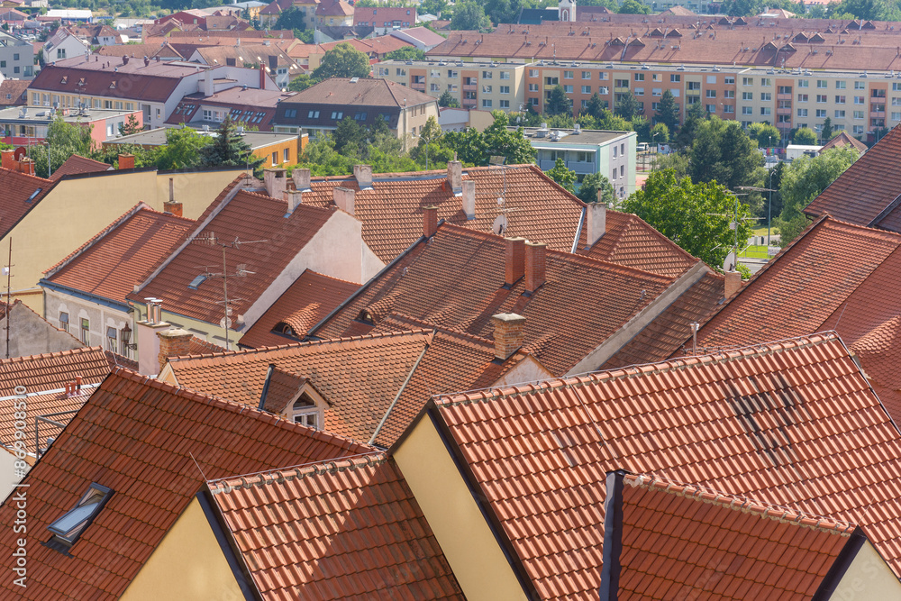 Mikulov - zabudowa miasta