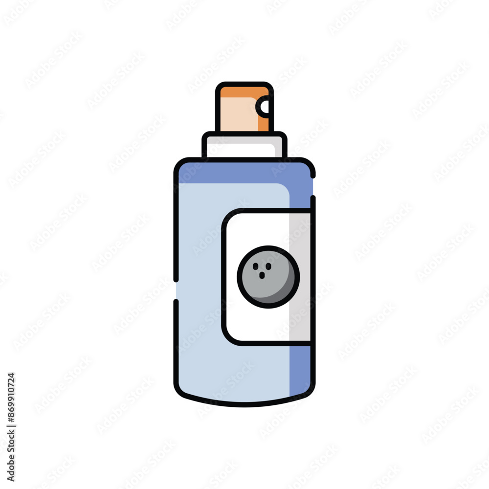 Bowling Ball Cleaner vector icon Bowling Ball Cleaner vector icon