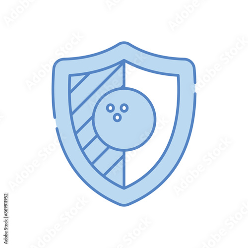 Bowling Club vector icon