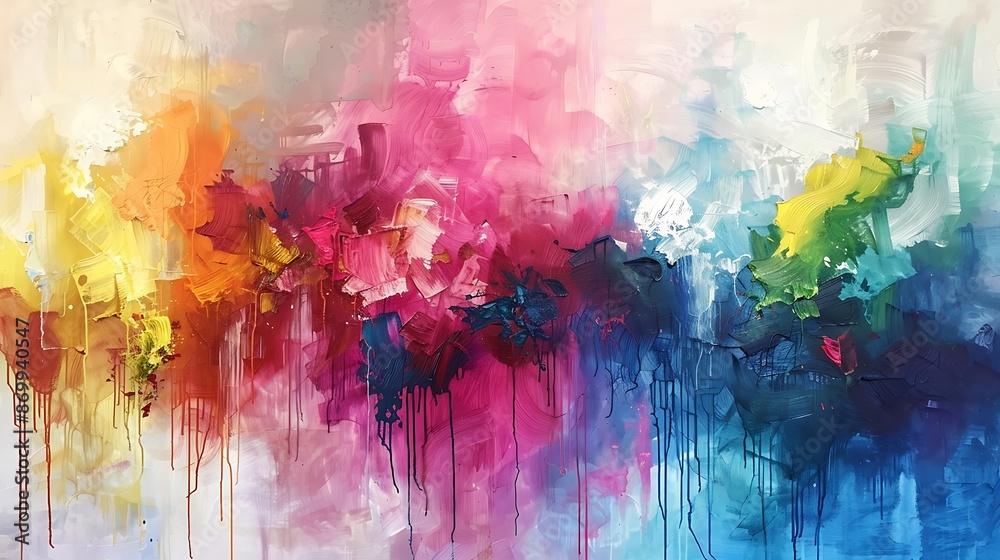 Vibrant hues and playful splashes of liquid joy dance across a textured canvas, forming a captivating tapestry of color and movement. Vibrant hues and playful splashes of liquid joy dance across a textured canvas, forming a captivating tapestry of color and movement.