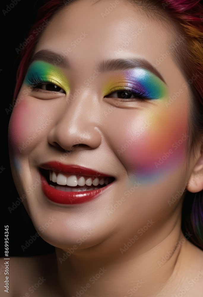 portrait of a plus size model, curvy woman laughing portrait of a plus size model, curvy woman laughing
