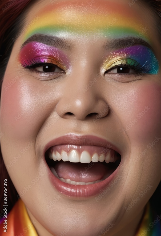 portrait of a plus size model, curvy woman laughing portrait of a plus size model, curvy woman laughing