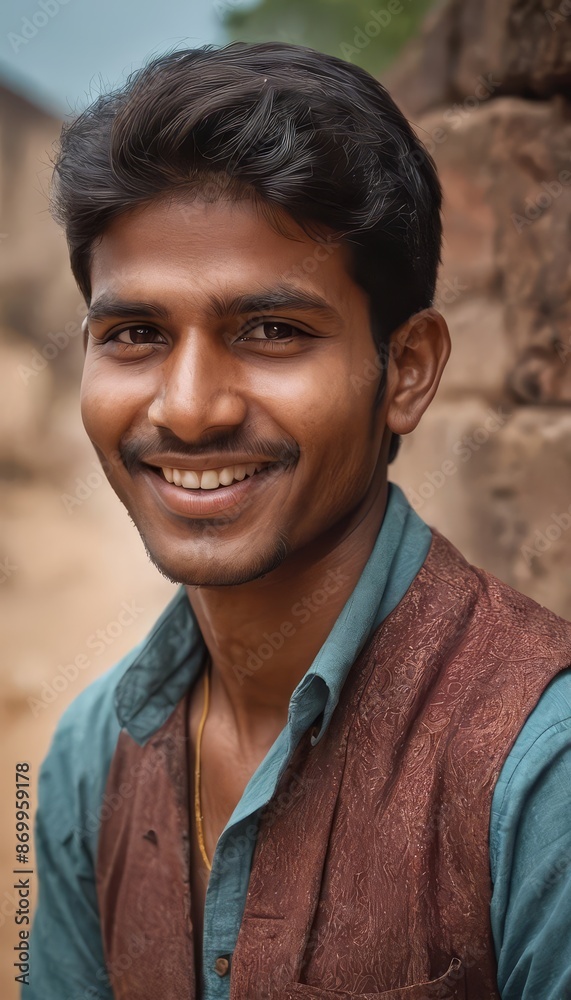 portrait of a young indian man portrait of a young indian man