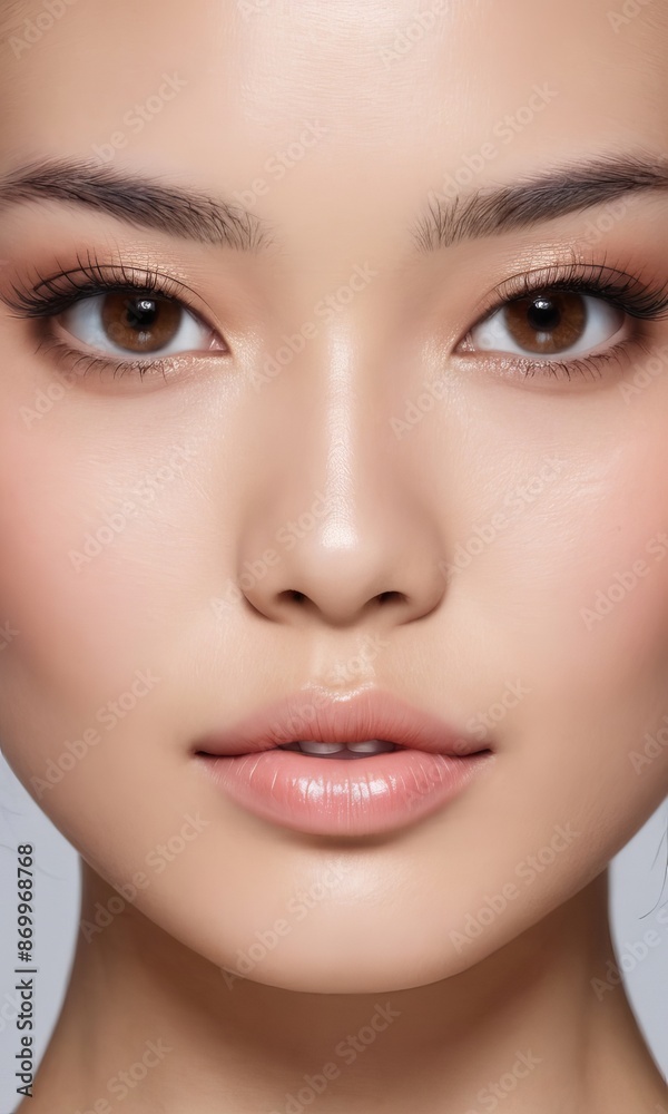 close up portrait of a woman close up portrait of a woman