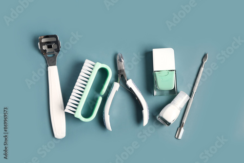 Set of professional tools f...
