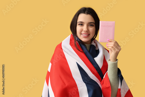Beautiful young happy woman...