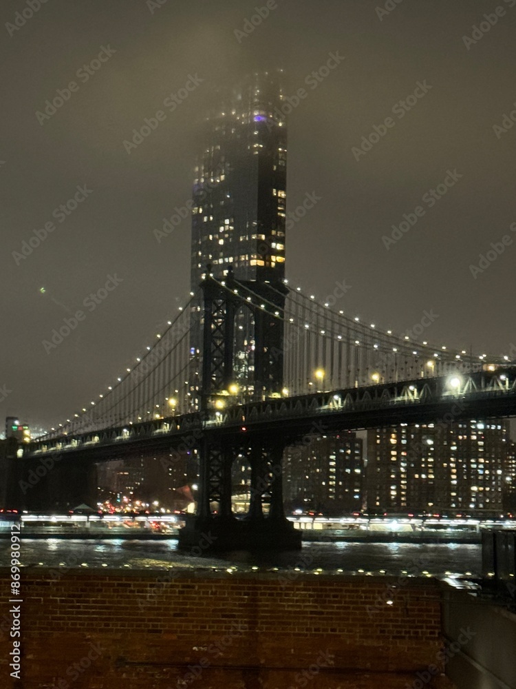 Fototapeta premium view of the bridge