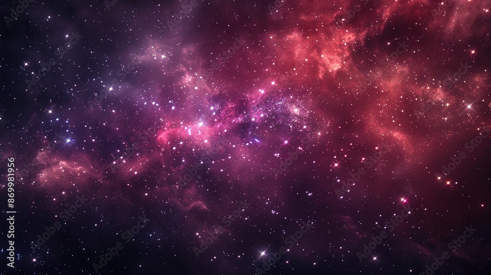 Cosmic Nebula with Starry Dust Cosmic Nebula with Starry Dust