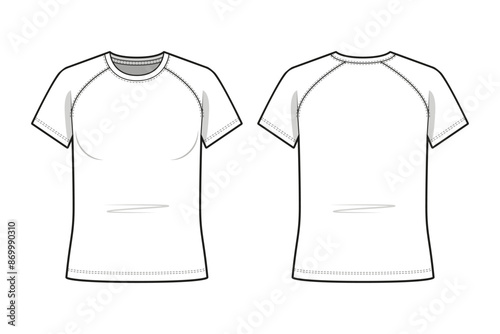 Regular Fit Raglan T-Shirt