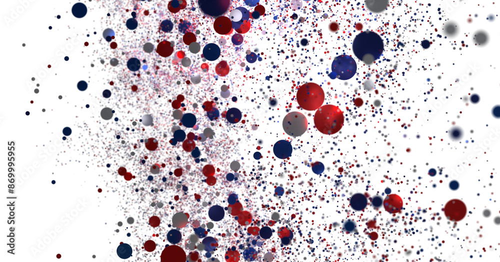 Confetti - Red white blue shiny confetti Confetti on white background, isolate, tricolor concept, independence and freedom day USA Confetti - Red white blue shiny confetti Confetti on white background, isolate, tricolor concept, independence and freedom day USA