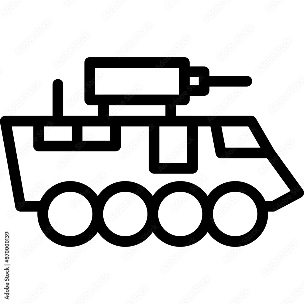Armored Vehicle Icon Armored Vehicle Icon