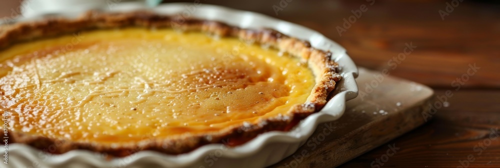 Flaky and buttery buckwheat pie crust filled with a luscious lemon custard. Flaky and buttery buckwheat pie crust filled with a luscious lemon custard.