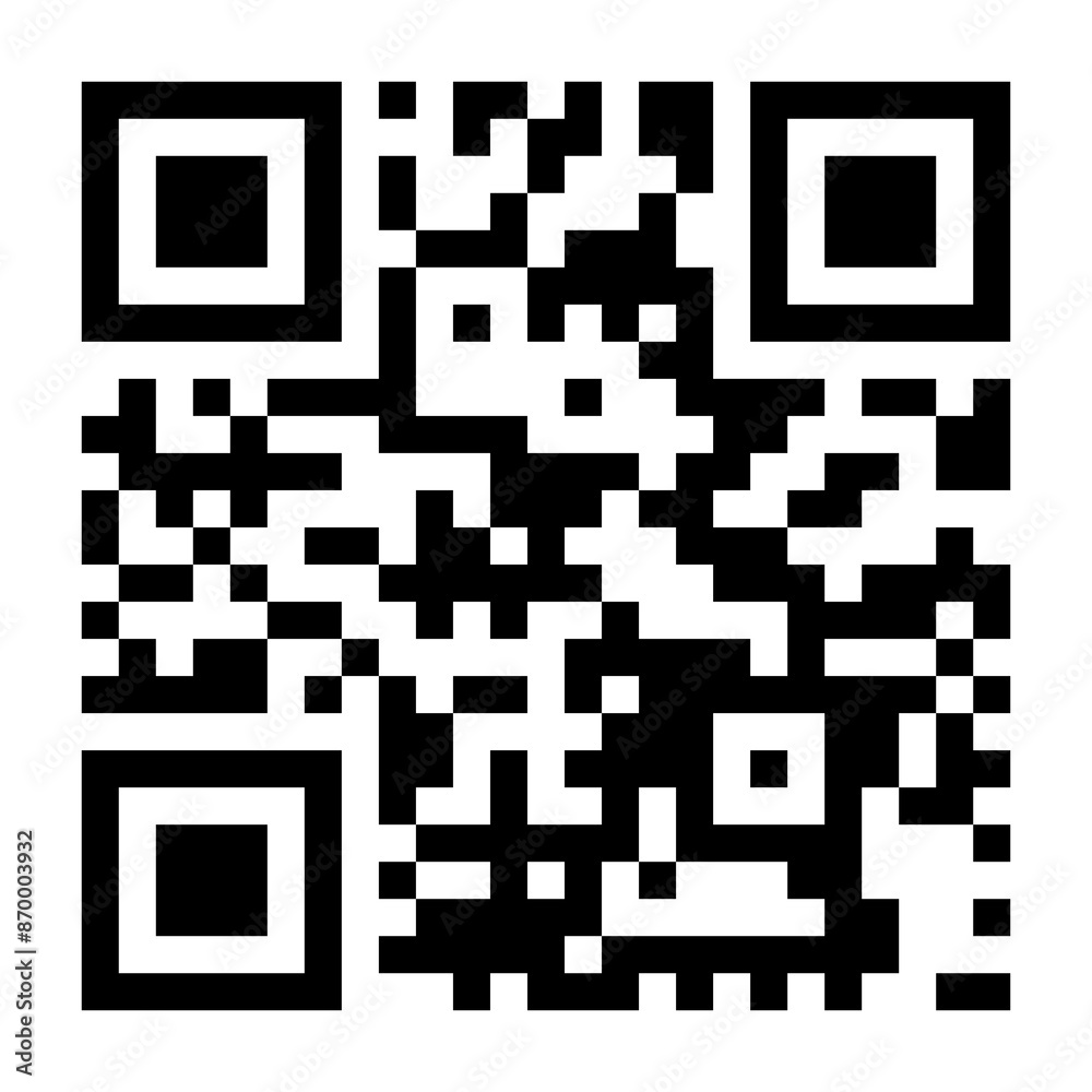 QR code that, when scanned, displays the words QR code that, when scanned, displays the words