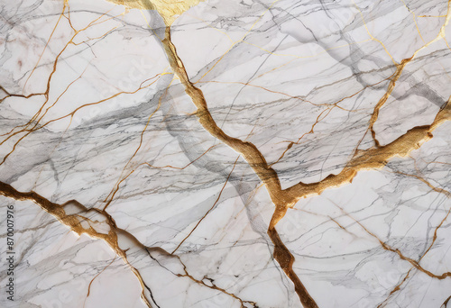 Carrara statuarietto white marble with golden luxury effect, white marble texture background, calacatta glossy marble with grey streaks, thassos statuario tile, classic Italian bianco marble stone.