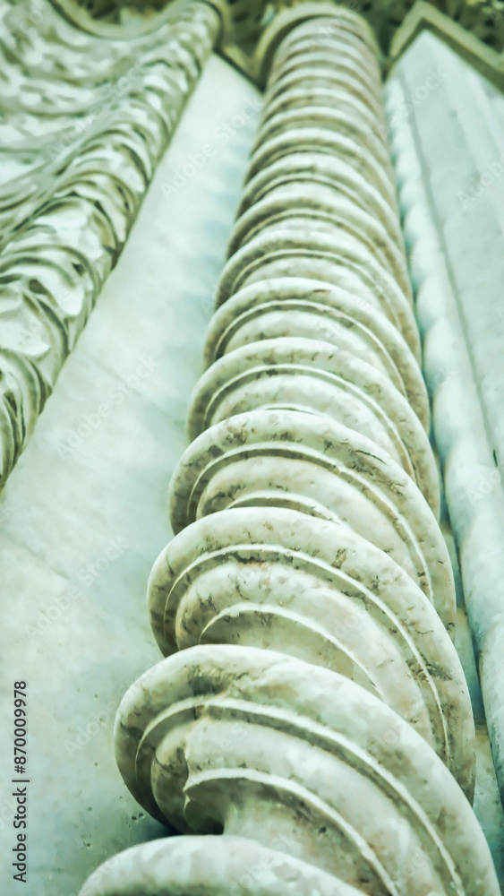 Fototapeta premium White marble texture and background