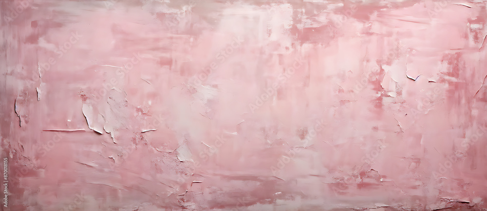 Fototapeta premium Abstract Pink Texture with Creases and Patches 