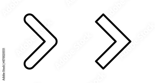 Arrow icon vector isolated on white background. Arrow symbol. Arrow vector icon