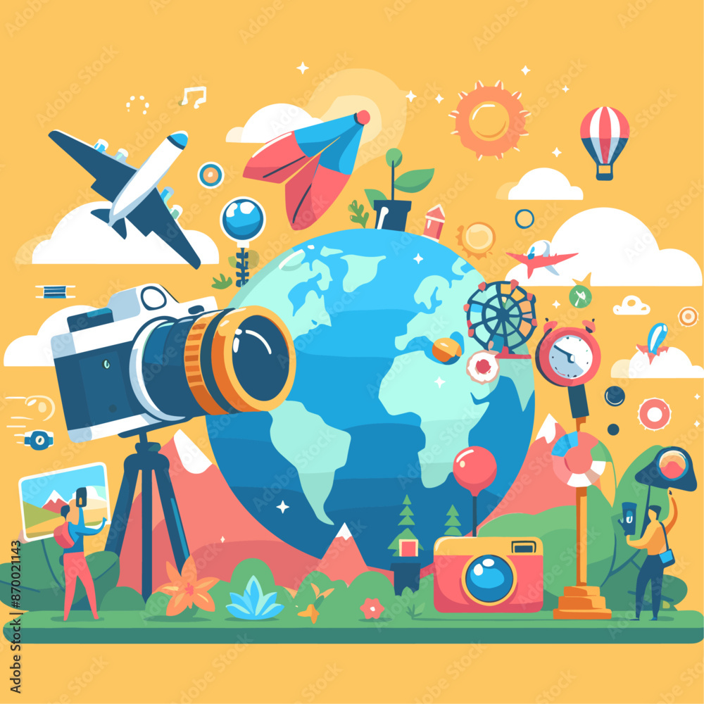 Fototapeta premium World Photography Day 