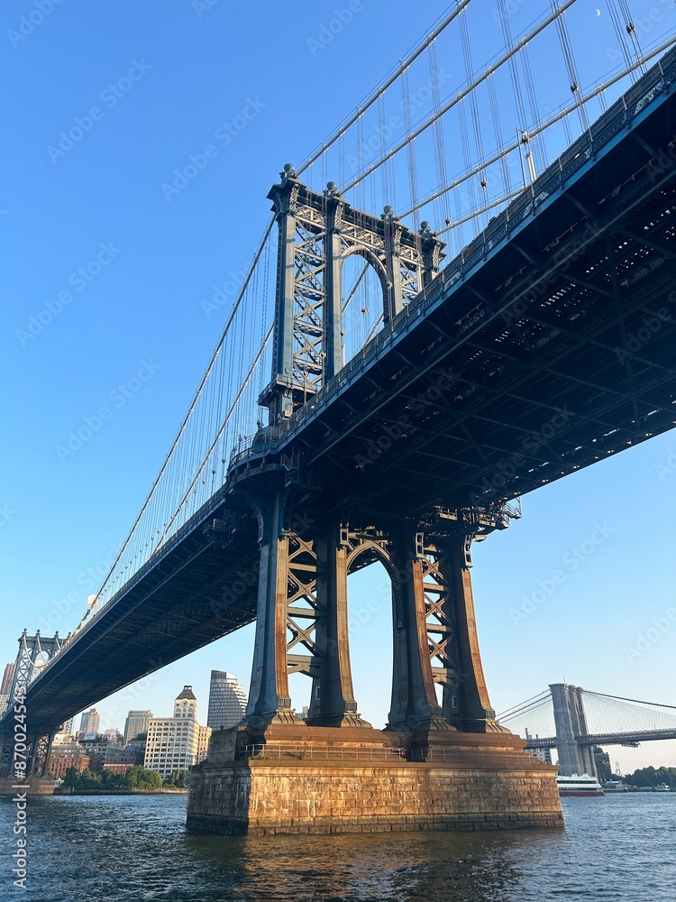 Fototapeta premium New York Manhattan Bridge