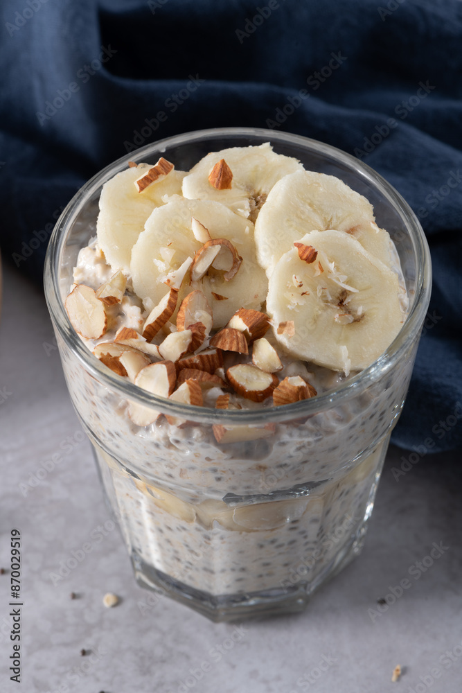 Chia seed pudding parfait Chia seed pudding parfait
