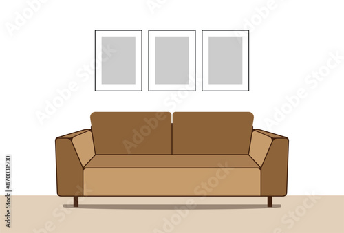 Sofa Concept Illustration