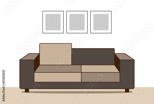 Sofa Concept Illustration